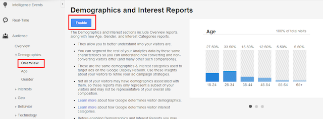 Google-Analytics-demographics