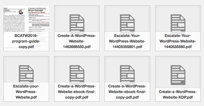 wordpress 4.7 pdf images