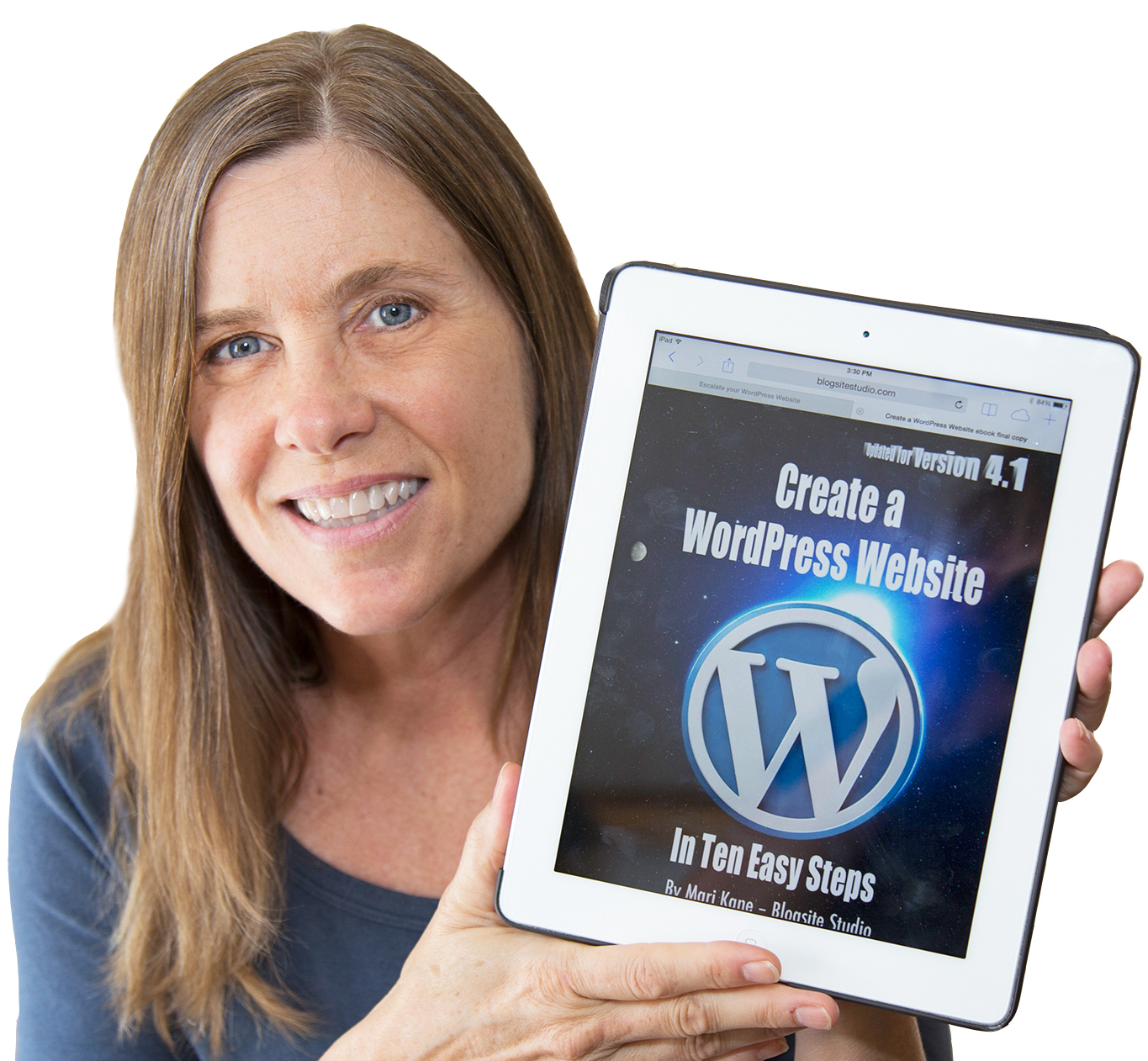 Mari Create a WordPress Website c-up